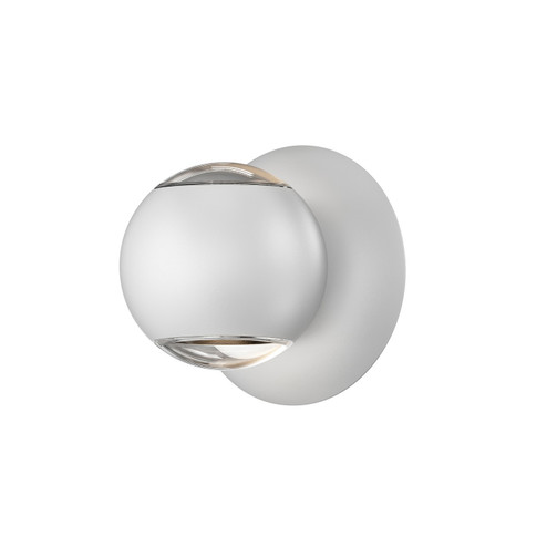 Hemisphere Wall Sconce in Textured White (69|7502.98)