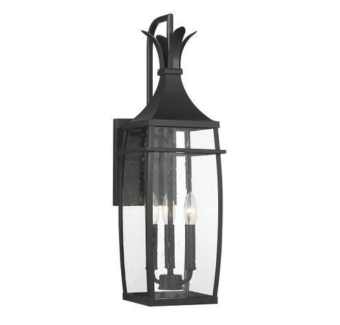 Montpelier Three Light Outdoor Wall Lantern in Matte Black (51|5-765-BK)