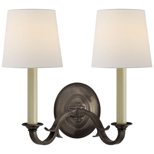 Channing Two Light Wall Sconce in Bronze (268|TOB 2121BZ-L)