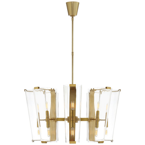 Alpine 16 Light Chandelier in Hand-Rubbed Antique Brass (268|ARN 5310HAB-CG)