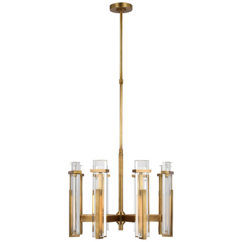 Malik LED Chandelier in Hand-Rubbed Antique Brass (268|S 5911HAB-CG)