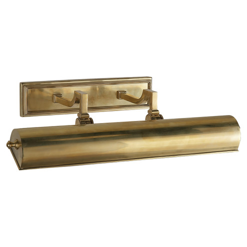 Dean Picture Light Two Light Picture Light in Natural Brass (268|AH 2702NB)