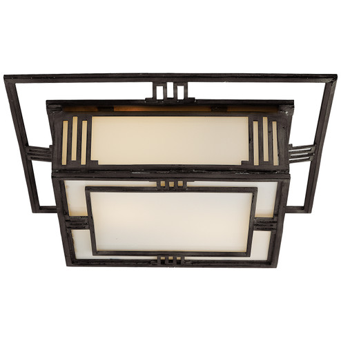 Enrique Two Light Flush Mount in Aged Iron (268|TOB 4220AI) Enrique Two Light Flush Mount in Aged Iron (268|TOB 4220AI)