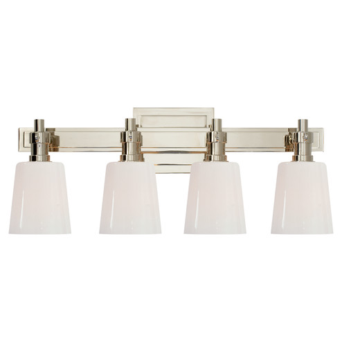 Bryant Bath Four Light Bath Sconce in Polished Nickel (268|TOB 2153PN-WG)