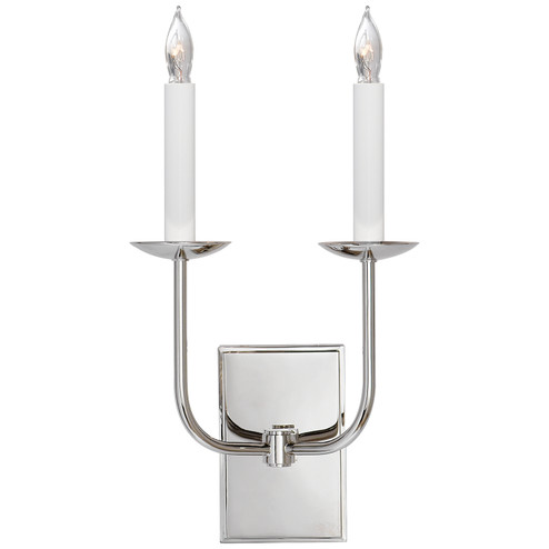 TT Two Light Wall Sconce in Polished Nickel (268|SL 2861PN)