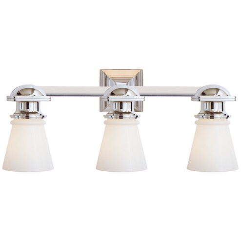 Ny Subway Three Light Wall Sconce in Chrome (268|SL 2153CH-WG)