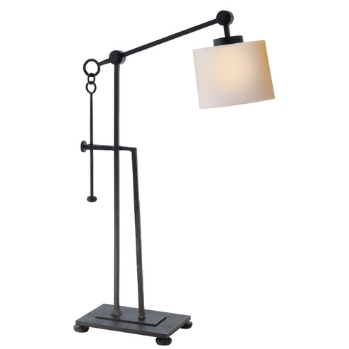 Aspen One Light Table Lamp in Blackened Rust (268|S 3030BR-NP)