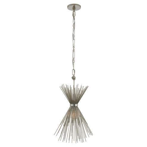 Strada One Light Chandelier in Polished Nickel (268|KW 5077PN)