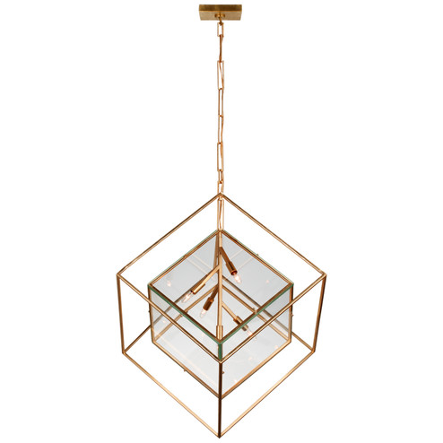 Cubed LED Pendant in Gild (268|KW 5025G-CG)