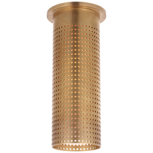 Precision LED Flush Mount in Antique-Burnished Brass (268|KW 4064AB-WG)