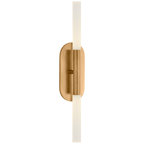 Rousseau LED Vanity in Antique-Burnished Brass (268|KW 2282AB-EC)