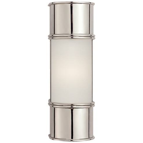 Oxford One Light Bath Sconce in Polished Nickel (268|CHD 1551PN-FG)