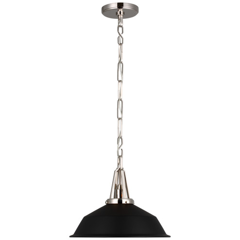 Layton LED Pendant in Polished Nickel (268|CHC 5461PN-BLK)