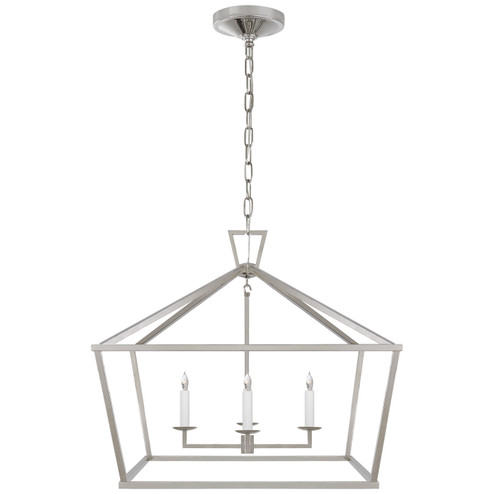 Darlana Four Light Lantern in Polished Nickel (268|CHC 2187PN)