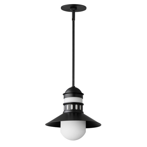 Admiralty One Light Outdoor Pendant in Black (16|35121SWBK)