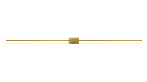 Z-Bar LED Wall Sconce in Gold (240|ZBW-60-4-CM-SW-GLD)