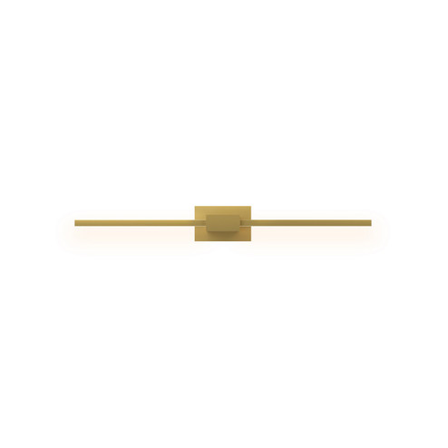 Z-Bar LED Wall Sconce in Gold (240|ZBW-24-4-CM-SW-GLD)