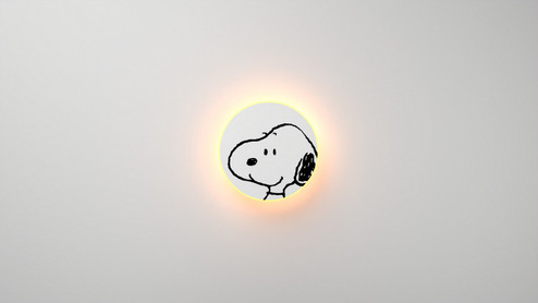 Ramen LED Wall Sconce in Snoopy (240|RMW-12-SW-SN1-HW)