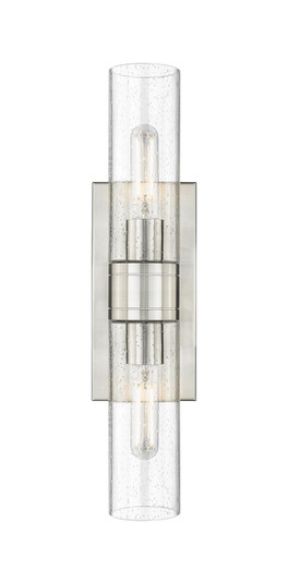 Downtown Urban Two Light Bath Vanity in Satin Nickel (405|617-2W-SN-G617-8SDY)