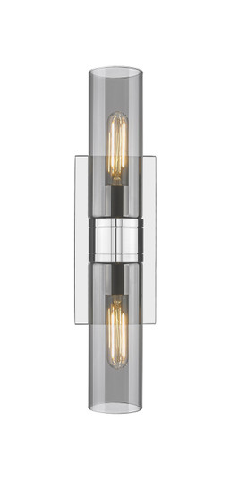 Downtown Urban LED Bath Vanity in Polished Chrome (405|617-2W-PC-G617-8SM)