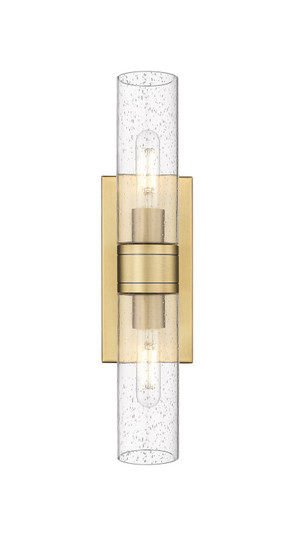Downtown Urban LED Bath Vanity in Brushed Brass (405|617-2W-BB-G617-8SDY)