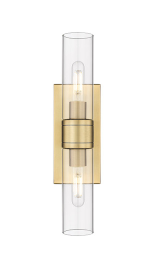 Downtown Urban LED Bath Vanity in Brushed Brass (405|617-2W-BB-G617-8CL)