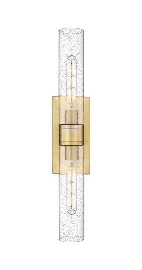 Downtown Urban LED Bath Vanity in Brushed Brass (405|617-2W-BB-G617-11SDY)