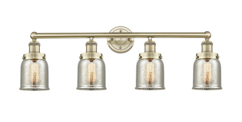 Edison Four Light Bath Vanity in Antique Brass (405|616-4W-AB-G58)