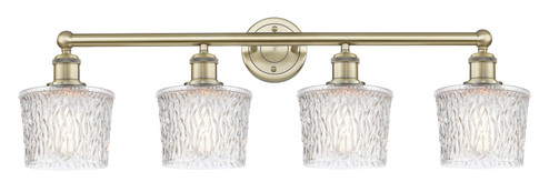 Edison Four Light Bath Vanity in Antique Brass (405|616-4W-AB-G402)