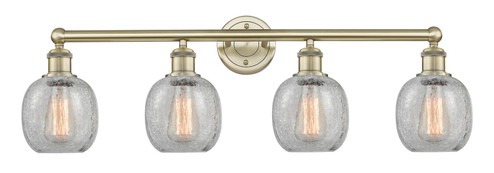 Edison Four Light Bath Vanity in Antique Brass (405|616-4W-AB-G105)