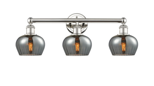 Edison Three Light Bath Vanity in Polished Nickel (405|616-3W-PN-G93)