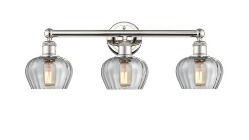 Edison Three Light Bath Vanity in Polished Nickel (405|616-3W-PN-G92) Edison Three Light Bath Vanity in Polished Nickel (405|616-3W-PN-G92)