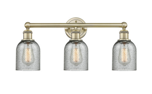 Edison Three Light Bath Vanity in Antique Brass (405|616-3W-AB-G257)