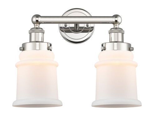 Edison Two Light Bath Vanity in Polished Nickel (405|616-2W-PN-G181)