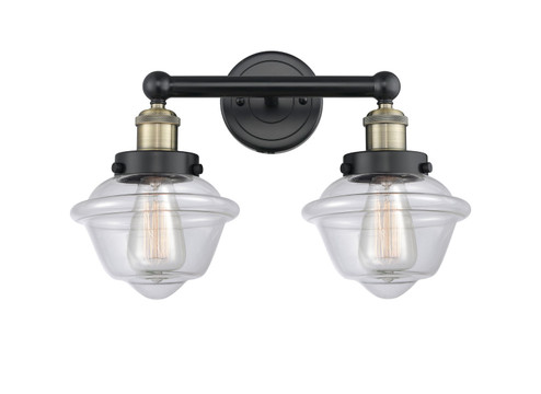 Edison Two Light Bath Vanity in Black Antique Brass (405|616-2W-BAB-G532)