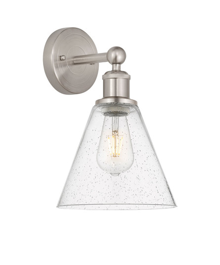 Edison One Light Wall Sconce in Satin Nickel (405|616-1W-SN-GBC-84)