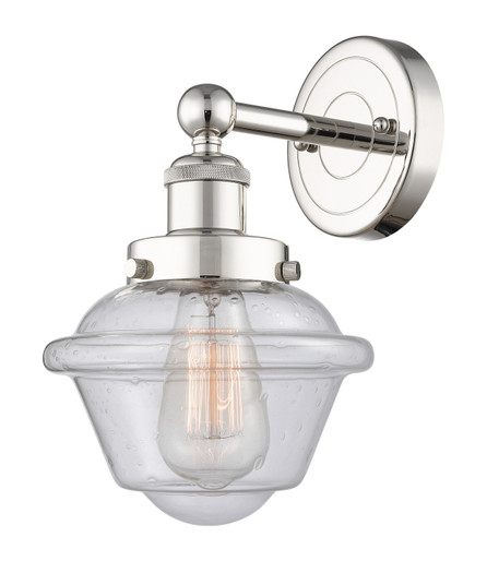 Edison One Light Wall Sconce in Polished Nickel (405|616-1W-PN-G534)