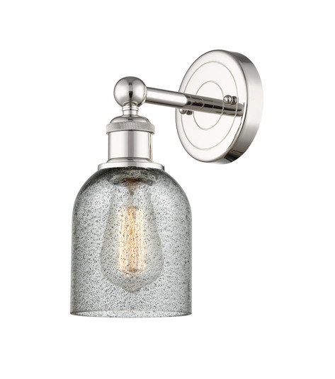 Edison One Light Wall Sconce in Polished Nickel (405|616-1W-PN-G257)