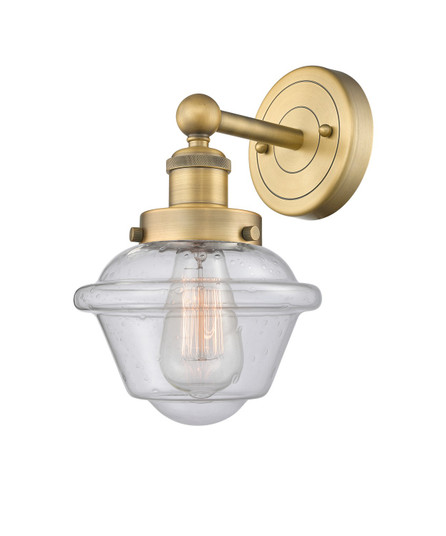 Edison One Light Wall Sconce in Brushed Brass (405|616-1W-BB-G534)