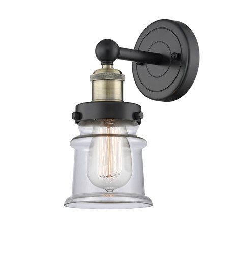 Edison One Light Wall Sconce in Black Antique Brass (405|616-1W-BAB-G182S)