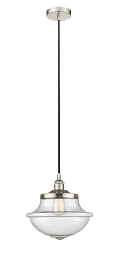 Downtown Urban One Light Pendant in Polished Nickel (405|616-1PH-PN-G544)