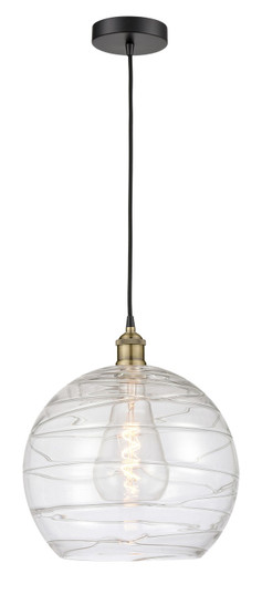 Edison One Light Pendant in Black Antique Brass (405|616-1P-BAB-G1213-14)