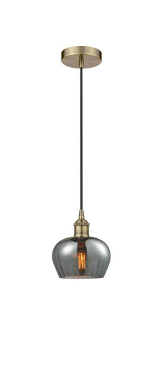 Downtown Urban One Light Pendant in Antique Brass (405|616-1P-AB-G93)