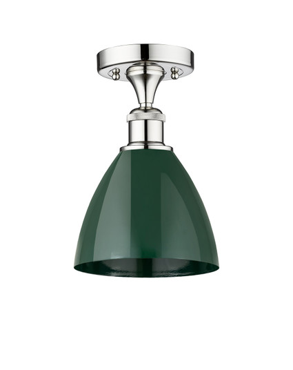 Edison One Light Semi-Flush Mount in Polished Chrome (405|616-1F-PC-MBD-75-GR)