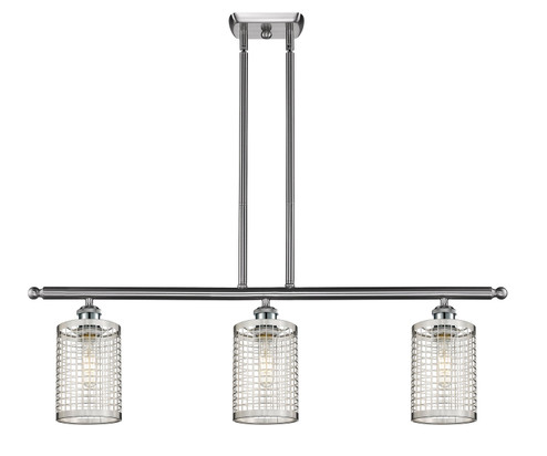 Downtown Urban LED Pendant in Satin Nickel (405|516-3I-SN-M18-SN)