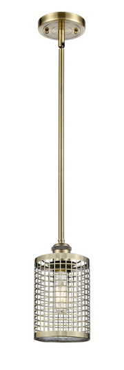 Downtown Urban LED Pendant in Antique Brass (405|516-1S-AB-M18-AB)