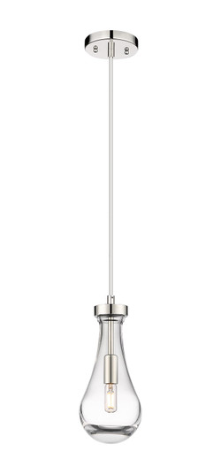 Downtown Urban LED Pendant in Polished Nickel (405|451-1P-PN-G451-5CL) Downtown Urban LED Pendant in Polished Nickel (405|451-1P-PN-G451-5CL)