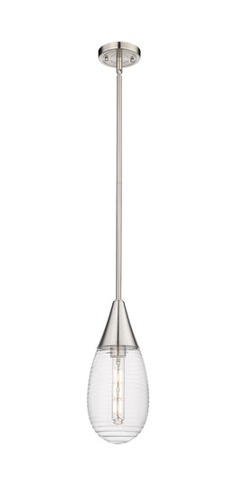 Downtown Urban One Light Pendant in Satin Nickel (405|450-1S-SN-G450-6SCL)