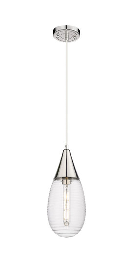 Downtown Urban LED Pendant in Polished Nickel (405|450-1P-PN-G450-6SCL)