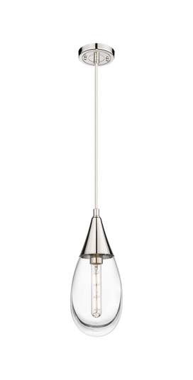Downtown Urban LED Pendant in Polished Nickel (405|450-1P-PN-G450-6CL)